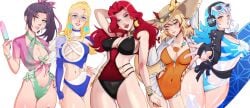 big_ass bikini black_widow_(aquatic_assassin) black_widow_(marvel) black_widow_(marvel_rivals) blonde_hair cleavage female female_focus female_only invisible_woman invisible_woman_(azure_shade) invisible_woman_(marvel_rivals) luna_snow luna_snow_(cool_summer) luna_snow_(marvel_rivals) marvel marvel_rivals psylocke psylocke_(sai)_(breezy_butterfly) red_draws summer swimsuit thick_thighs white_fox_(coastal_kumiho) white_fox_(marvel) white_fox_(marvel_rivals)