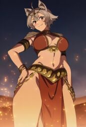 1girl 1girls ai_generated anime breasts curvy curvy_female curvy_figure eyes female fit hair linia_dedoldia mushoku_tensei nsfw stickyai tits voluptuous
