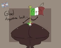 argentina big_ass cajitasecsi eyelashes fat_ass female giant_ass hyper hyper_ass hyper_thighs mexico object_shows original_character panties pussy