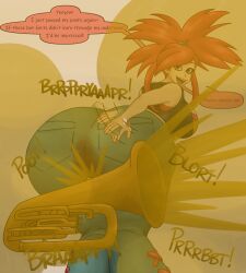 commission enormous_ass fart fart_fetish farting flannery_(pokemon) gassy_female jeans r3draynb0w smelly stinky thick_thighs tuba wide_hips yoshizilla