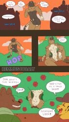 1boy anthro ass balls embarrassed furry hiding male nude penis remmus_cobalt