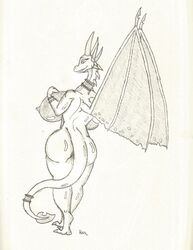 2017 absurd_res alexl anthro ass big_breasts big_butt breasts corrupted_cynder cynder dragon female hi_res horn huge_breasts huge_butt hyper hyper_breasts hyper_butt looking_at_viewer looking_back nipples non-mammal_breasts pose reptile scalie simple_background smile solo spyro_the_dragon thick_thighs video_games wide_hips wings