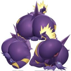 1:1 2026 3_toes amped_toxtricity anthro anthro_on_anthro anus arm_tuft balls big_butt bodily_fluids bubble_butt butt cum dark_body dark_skin digital_media_(artwork) drooling duo ejaculation elbow_tuft electrical_hair electricity erection facesitting feet gem gem_eyes generation_3_pokemon generation_8_pokemon genital_fluids genitals glistening glistening_balls glistening_bodily_fluids glistening_butt glistening_cum glistening_genital_fluids glistening_genitalia glistening_penis glistening_sweat glistening_tongue half-closed_eyes hands-free hi_res huge_butt larger_male leg_markings light_body light_skin light_tongue looking_at_another looking_at_partner looking_back looking_down lying male male/male male_anthro male_on_anthro markings monotone_background monotone_body monotone_skin multicolored_body narrowed_eyes nintendo nude nude_anthro nude_male on_back on_side open_mouth penis pink_anus pokemon pokemon_(species) pseudo_hair purple_balls purple_body purple_legs purple_skin purple_tongue purple_tuft reptile sableye saliva saliva_drop saliva_on_tongue scalie shaded sharp_teeth simple_background sitting sitting_on_another sitting_on_feet sitting_on_self size_difference slightly_open_mouth smaller_male soubarlikesu spikes spikes_(anatomy) striped_markings stripes sweat sweatdrop teeth thick_thighs thigh_markings thighs_together toes tongue tongue_out toxtricity tuft two_tone_body white_background wide_hips yellow_body yellow_electricity yellow_markings yellow_skin yellow_stripes