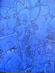 rouge the bat from sega by bhawk