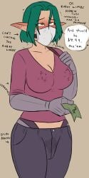 2020 ball_gag bondage breasts bullet_vibrator dated dildo_panties exhibitionism face_mask female hentai hidden_toy hidden_toys humiliation large_breasts original_character robot_limbs tagme xxxx52
