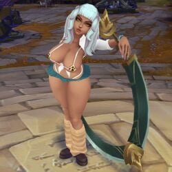 qiyana yunalai from league of legends by onothera