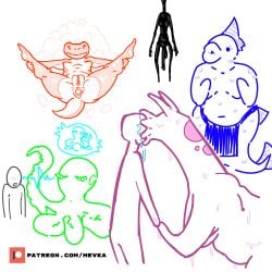 1:1 alien anthro bottomwear clothed clothing egg egg_from_ass egg_in_ass female gastropod hi_res kiss_on_lips kissing lips lizard loincloth loincloth_only male male/female marine merfolk mermaid_tail mevka_(artist) mollusk oral oral_penetration oviposition_in_self penetration psychic psychic_powers reptile scalie sex sketch_page sleep_paralysis_demon slightly_chubby slightly_chubby_anthro slightly_chubby_female slime sloppy_kiss slug split_form tentacle tentacle_in_mouth tentacle_penetration tentacle_sex thick_lips topless