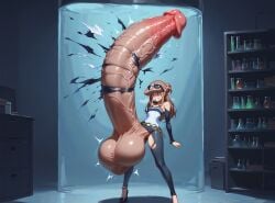 ai_generated blacklight9699 futanari huge_cock hyper_penis novelai penis_expansion