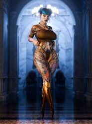 1girls 3d big_ass big_breasts breasts bust busty cd_projekt_red cheri_nowlin curvaceous curvy curvy_figure cyberpunk cyberpunk_(series) cyberpunk_2077 female hairy_pussy hips huge_ass huge_breasts large_ass large_breasts mature mature_female slim_waist thick thick_hips thick_legs thick_thighs thighs vexonair voluptuous waist wide_hips