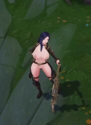 1girls abdomera caitlyn_kiramman female league_of_legends ninfrock screenshot