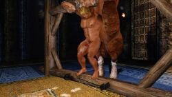 3d bestiality game gay medieval muscular skyrim tagme video yaoi