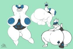 anthro anthro_only balls big_ass big_balls big_breasts big_butt breasts busty_boy deltarune dildo dildo_in_ass dildo_sitting huge_ass huge_breasts huge_lips illis king_spade male male_only male_with_breasts penis queen_of_spades small_penis smug smug_face solo solo_male spade_tattoo stomach_mouth thick_ass thick_hips thick_thighs toby_fox