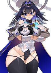1girls curvy female gamjasssak hololive huge_breasts looking_at_viewer tagme