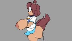 anal animated anthro bent_over big_ass big_breasts big_butt big_penis big_thighs blowjob brown_hair chiki's_chase fucked_from_behind furry glasses huge_breasts huge_cock large_ass large_breasts large_butt large_penis momo_(chiki's_chase) penis penis_between_breasts salyangiz school_uniform sex sound sound_effects squirrel standing sucking sucking_penis tagme thick thick_ass thick_legs thick_penis thick_thighs video