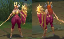 leona (league of legends) from league of legends by abdomera