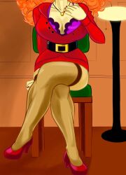 bra chair freckles lamp powerpuff_girls sara_bellum