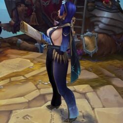 1girls abdomera caitlyn_kiramman female league_of_legends ninfrock screenshot
