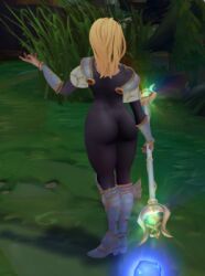 1girls abdomera female league_of_legends luxanna_crownguard ninfrock screenshot