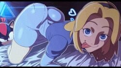 1boy 1girls 2d 2d_animation 2d_artwork aged_up animated ass ass_focus ass_in_dress ass_shake big_ass big_butt blonde_female blonde_hair blue_eyes butt_focus confused d-art fat_ass fat_butt female huge_ass huge_butt large_ass large_butt looking_at_viewer looking_pleasured male maria_robotnik peeking_out sega shadow_the_hedgehog shaking_butt skirt solo solo_female solo_focus sonic_(series) tagme tongue tongue_out twerk twerking wobbling_ass