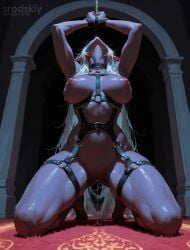 ai_generated bondage bondage demoness domination female hentai naked nipples nude original_character pussy srodskiy succubus tagme vulgar