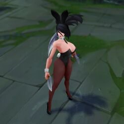 1girls abdomera akali female league_of_legends ninfrock screenshot