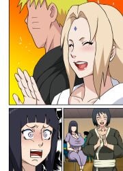 1boy 3girls age_difference black_hair blonde_hair boruto:_naruto_next_generations breasts bride busty cheering clapping cleavage closed_eyes colored couple cucked_by_friend cucked_by_teacher cuckquean dress female groom hakama high_resolution hood hyuuga_hinata japanese_clothes just_married kimono lipstick male married_couple mature_female mature_woman milf naruho naruto naruto:_the_last naruto_(series) naruto_shippuden netorare ntr older_female_and_younger_male oppai purple_hair shizune shocked shocked_expression smile teacher_and_student textless top_heavy top_heavy_breasts traditional_clothes tsunade uzumaki_naruto voluptuous voluptuous_female waving waving_hand wedding_attire white_eyes yellow_hair