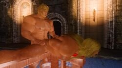 3d game gay medieval muscular skyrim tagme video yaoi