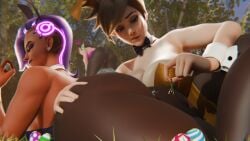 2girls 3d activision big_ass big_breasts blizzard_entertainment breasts curvaceous curvy curvy_figure enormous_ass enormous_breasts female giant_ass giant_breasts giantess hips huge_ass huge_breasts hyper_ass hyper_breasts large_ass large_breasts lena_oxton light-skinned_female light_skin macro macro_female massive_ass massive_breasts mature mature_female olivia_colomar overwatch overwatch_2 slim_waist sombra thick thick_hips thick_legs thick_thighs thighs tracer voluptuous waist wide_hips