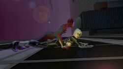 1boy 1girls 3d black_cat_(insomniac) black_cat_(marvel) building felicia_hardy looking_at_viewer looking_pleasured marvel marvel_comics moaning on_top penetration penetration_from_behind peter_parker sex sex_from_behind skyliner79 spider-man spider-man_(ps4) spider-man_(series) superhero vaginal_penetration vaginal_sex video_game_character