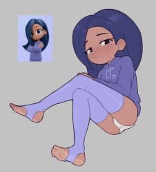 indigo keen from rainbow bubble gems by anonymous artist