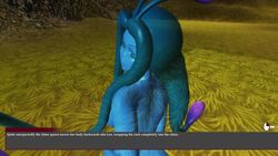 1boy 1girls 3d animated blue_body blue_eyes blue_hair dialogue_box female low_poly male outdoor_nudity outdoor_sex outdoors outside sex shorter_than_10_seconds tagme tagme_(artist) tagme_(character) text video