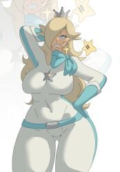 1girls belly belly_button big_breasts big_hips biker biker_clothes biker_girl bodysuit breasts breasts_bigger_than_head crown earring earrings hips hips_wider_than_shoulders large_boobs large_breasts large_hips leedraw11 long_hair luma mario_(series) mario_kart princess_rosalina racing_suit rosalina skinsuit solo solo_female super_mario_bros. tagme thick_thighs thighs tight_suit wide_hips wide_thighs