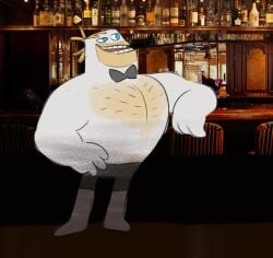 big_muscles big_penis cartoon cbbc dick roy_(cbbc)