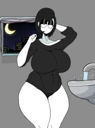 big_breasts female goth tagme theimmortalguy veronica_(saltynoodles)