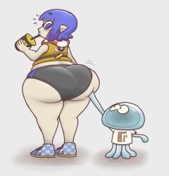 inkling from nintendo by burgerkurger