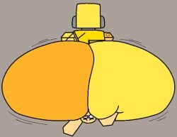 1girls ass ass_focus back_view big_ass civilian_(die_of_death) cooluthink die_of_death_(roblox) harken_(die_of_death) roblox roblox_game sitting sitting_on_person tagme