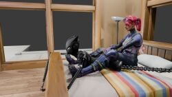 4_missing_limbs amputation amputee bed bedroom blender bodysuit bondage brite_bomber chained chained_up chains clothed dismembered dismemberment female fleshlight forced_amputation forced_transformation fortnite free_use human human_female limbless living_fleshlight living_sex_toy lynx lynx_(fortnite) missing_limbs mutilation quadruped quadruple_amputee render sex_slave sex_toy sextoy sexy slave sword toy transformation weapon