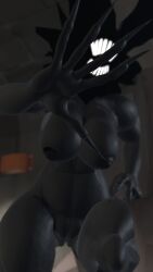 1female 1girls 3d 3d_model black_body black_claws black_nails boobs_out breasts breasts_out eldritch eldritch_abomination eldritch_being eldritch_horror eldritch_humanoid eyeless eyeless_character eyeless_face eyeless_female female female_focus female_only kneeling long_claws long_fingernails nipples nipples_out nipples_outside nipples_showing nipples_visible no_bra no_clothes no_clothing no_eyes no_panties oc on_one_knee only_female open_mouth original original_character original_characters petunia_(oc) pussy pussy_lips pussy_out pussy_outline pussy_peek reaching_out reaching_towards_viewer sharp_claws sharp_fingernails solo solo_female solo_focus teeth teeth_showing teeth_visible tits_out vr vr_media vrc vrchat vrchat_avatar vrchat_media vrchat_model white_teeth