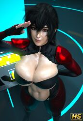 1girls 2026 3d 3d_(artwork) artist_logo artist_signature ass atsuko_hagiwara bangs belly belly_button big_ass big_breasts big_butt bikini_top black_hair breasts color colored curvaceous curvaceous_female curvaceous_figure curves curvy curvy_body curvy_female curvy_figure curvy_hips female female_only full_color hagiwara_studio hair hair_between_eyes hips huge_ass huge_breasts huge_butt large_ass large_breasts large_butt light-skinned_female light_skin long_hair looking_at_viewer messy_hair nail_polish nails naughty original_character pink_nail_polish pink_nails red_eyes seductive smile smiling smiling_at_viewer thick_thighs thighs thong thong_bikini titties