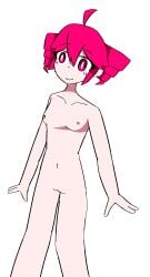 1female 1girl 1girls 2d 2d_(artwork) 2d_artwork ahoge artist_request casual casual_nudity collarbone completely_nude female female_focus female_only human kasane_teto kasane_teto_(utau) light-skinned_female light_skin magenta_eyes magenta_hair naked naked_female navel nipples no_ai no_bra no_panties no_underwear non_sexual_nudity nonsexual_nudity nude nude_female simple_background simple_shading small_breasts smile solo solo_female solo_focus twin_drills twindrills utau white_background white_pupils