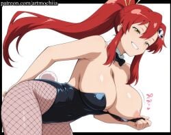 yoko littner from tengen toppa gurren lagann by artmochiia