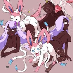 eeveelution from nintendo by spec almond