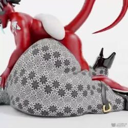 2boys 3d 3d_animation ass_bigger_than_head ass_grab big_ass big_butt breedable_hips cat_boy cat_tail demon_boy demon_tail demoness faceless_female faceless_male femboy femboy_focus gargantuan_ass gargantuan_butt jaeblo_(jaeblorocks) jaeblorocks male_anthro male_moaning original_character pants penetration_from_behind penetration_through_clothing plap plapping plapping_ass plapping_big_butt small_ass sound sound_effect tagme video