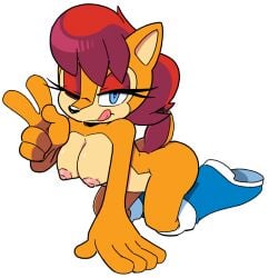 mobian (species) from archie comics by leatherruffian