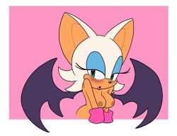 rouge the bat from sega by cintraarts