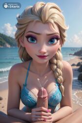 elsa (frozen) from disney by r34arts