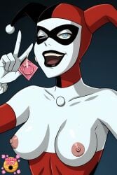 harley quinn from batman (series) by hunnyhive(artist)