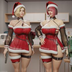 anna williams from tekken by adiex3d
