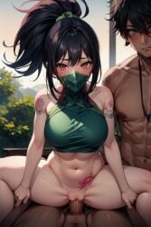 ai_generated akali big_breasts league_of_legends tagme