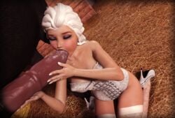 1animal 1boy 1girls 3d bestiality commission disney elsa_(frozen) faceless_male fellatio female female_on_feral feral frozen_(film) high_heels horse human_on_feral male male_focus married_to_feral penis rasmus-the-owl request thighhighs wedding_dress wedding_ring zoophilia